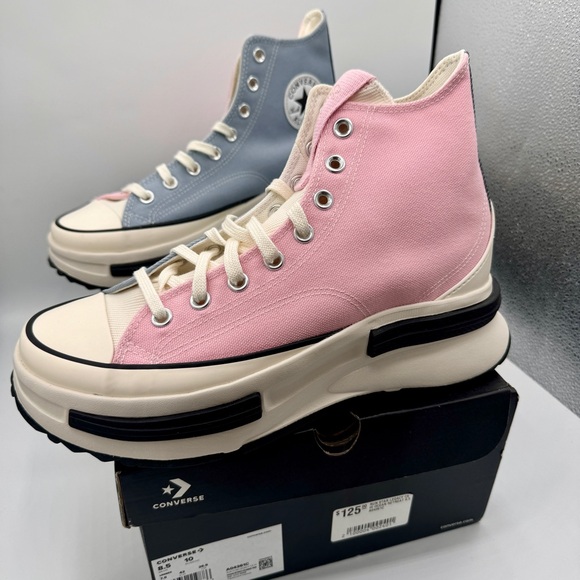 NWT Converse Run Star Legacy CX Hi Ocean Retreat Blue / Sunrise Pink UNISEX - Picture 12 of 16